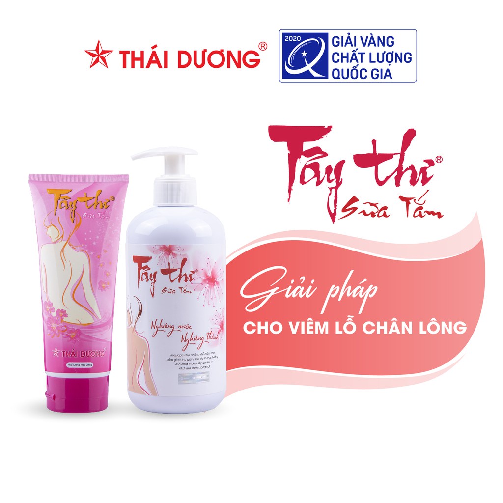 Sữa tắm làm trắng da ngừa mụn Tây thi, Chính hãng Sao Thái Dương dành cho phụ nữ và trẻ em - Trung Đông Pharmacy