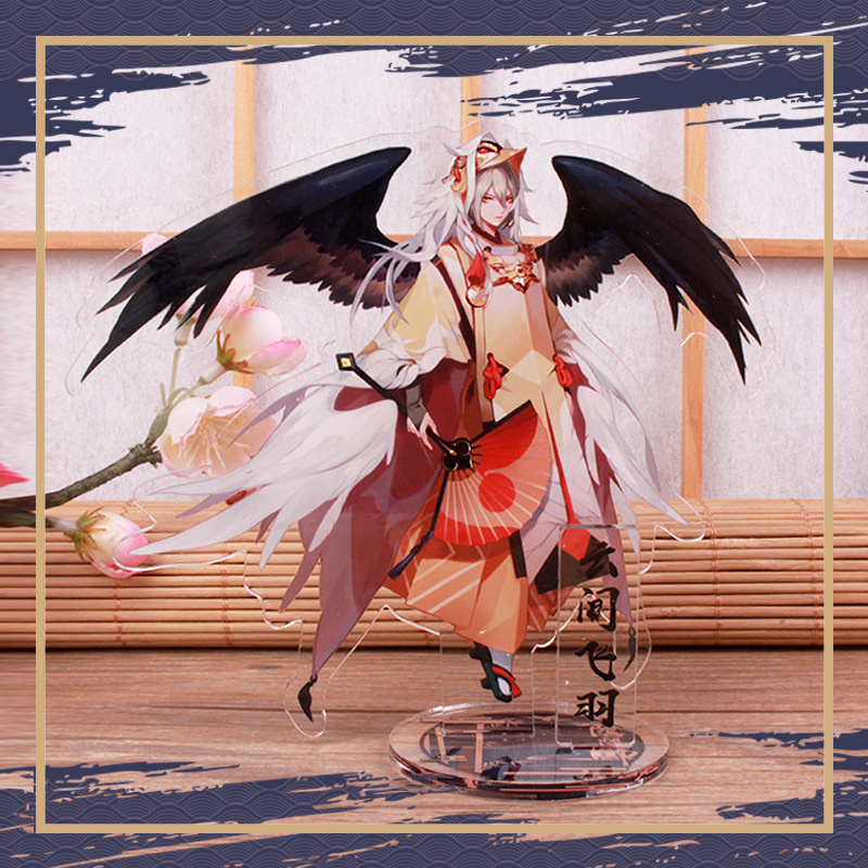 Mô Hình Nhân Vật Anime Onmyoji Bằng Acrylic Trong Suốt Dùng Trang Trí
