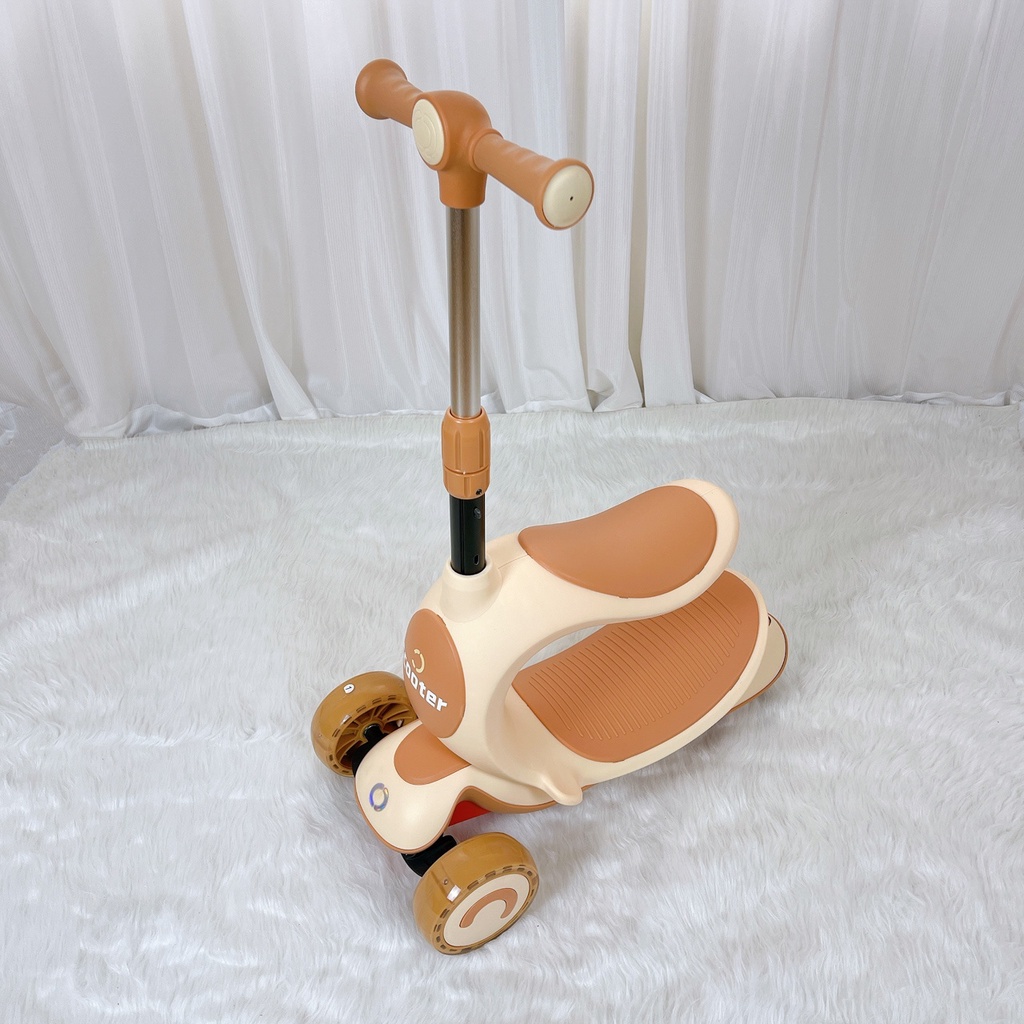 Xe trượt Scooter 3 bánh 808 nhiều màu cho bé – Lebebee