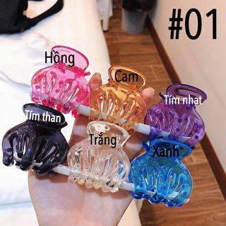 SET 6 kẹp tóc càng cua Thái Lan hot (giao ngẫu nhiên)