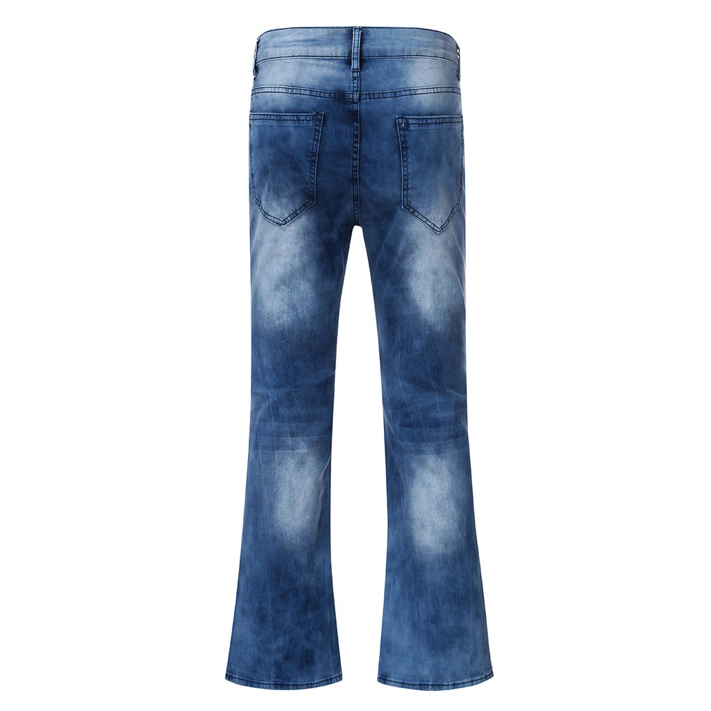 Quần Jeans Dài Ống Loe Thời Trang Cho Nam