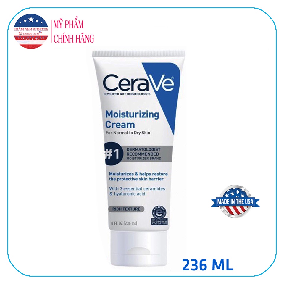 Kem Dưỡng Ẩm Hằng Ngày CeraVe Daily Moiturizing Lotion 237 ML & 355 ML ,USA