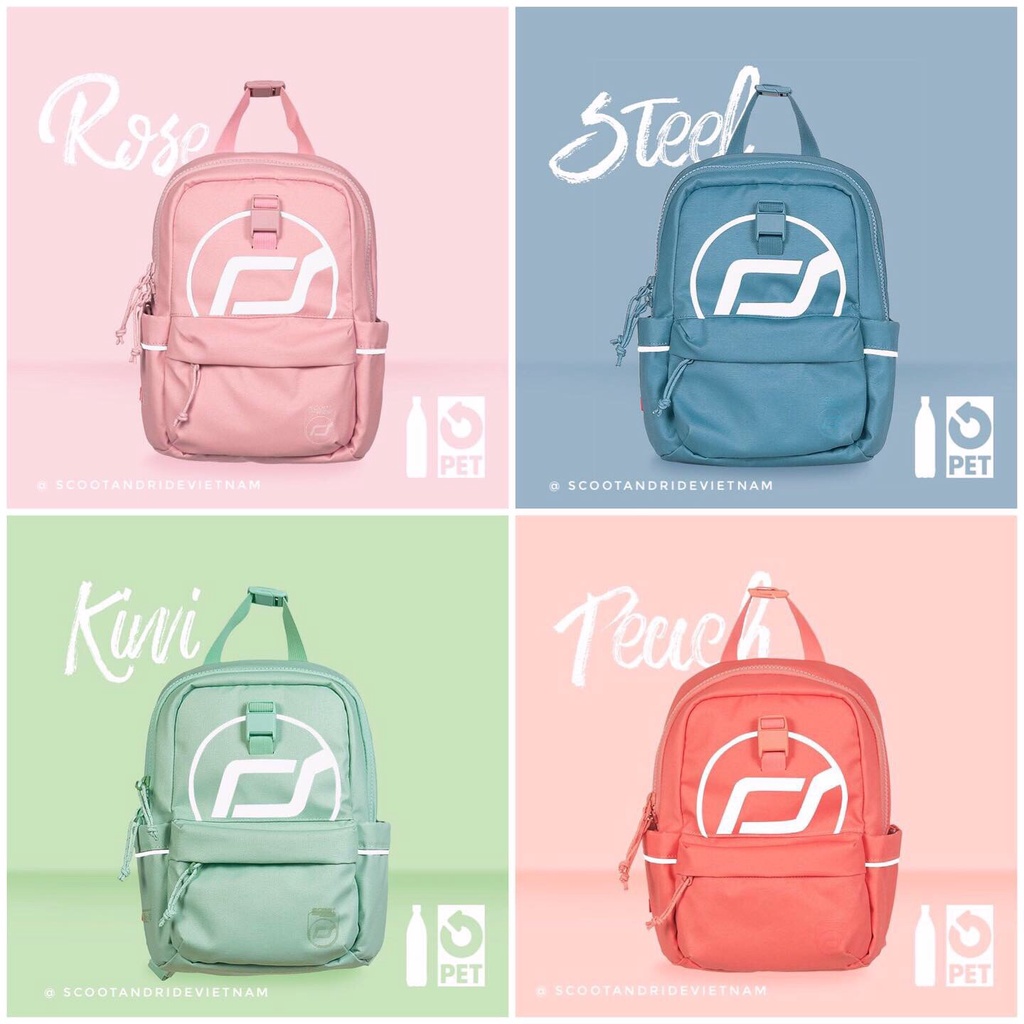 Balo Scooter cho bé Trai - Bé gái - Hàng chính hãng - Có sẵn