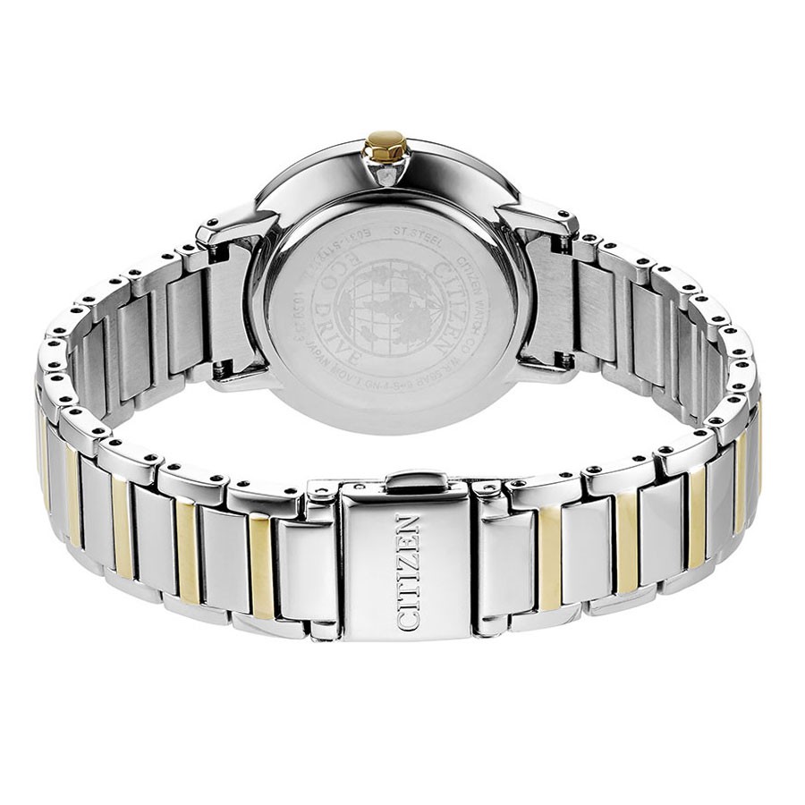 Đồng Hồ Nữ Citizen Dây Thép Không Gỉ EM0524-83A - Mặt Trắng (Sapphire)