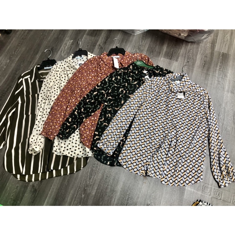 Áo Sơ Mi Voan PRIMARK CARES Bo Tay - 3124