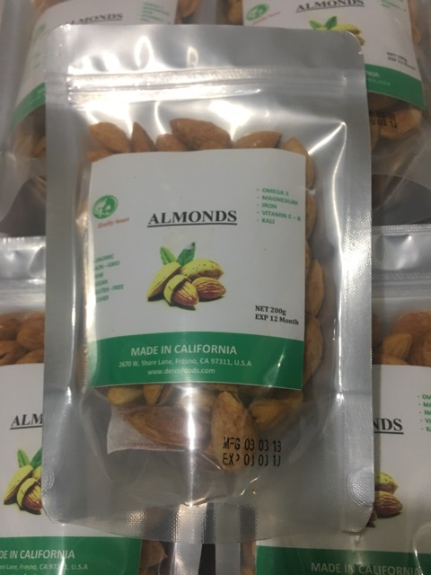 Hạnh nhân rang bơ vỏ mỏng 1kg~500g~200g | BigBuy360 - bigbuy360.vn