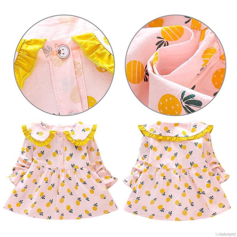 Đầm babydoll cotton dễ thương cho bé gái