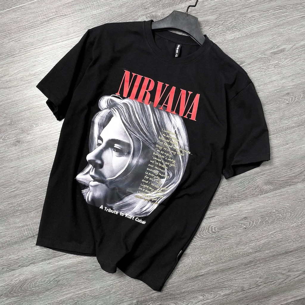 Áo thun in hình Nevermind Kurt Tee cao cấp , áo phông T shirt nam nữ unisex , MSW Town | BigBuy360 - bigbuy360.vn