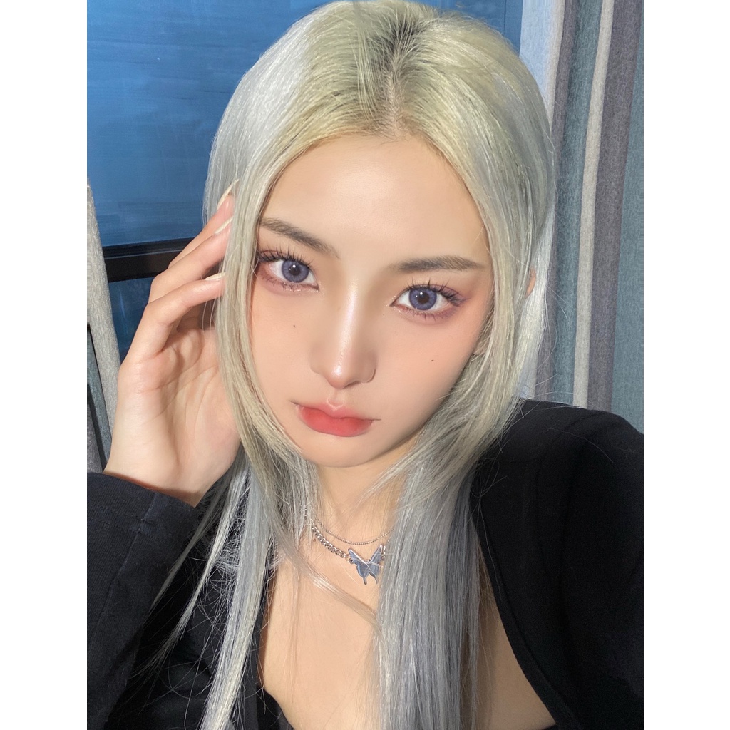 Kính áp tròng COLORHUNTER dùng 1 năm 14.0mm 0 - 8 độ 1 cặp cao cấp