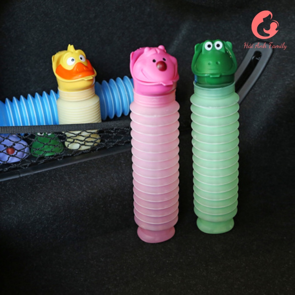 Bình đi tiểu mini cho bé trai, bé gái [Thuận tiện khi cho bé đi chơi, xe hơi, đi du lịch]