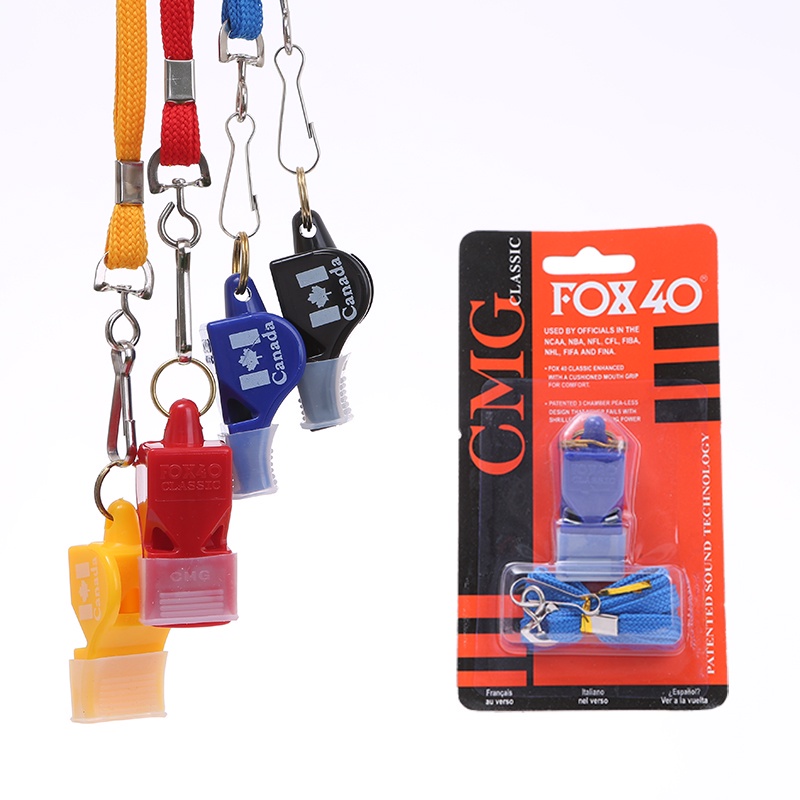 Còi Thổi Chuyên Nghiệp Fox 40 Judge Cho Giáo Viên Bóng Rổ Bóng Chuyền Vật Lý