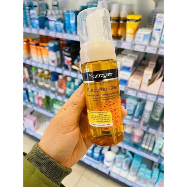 Sữa rửa mặt NGHỆ Neutrogena Calme Curcuma 150ml