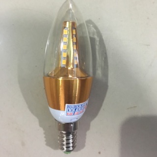 Bóng led hình quả nhót ánh sáng trắng/vàng đuôi e14 hoặc e27