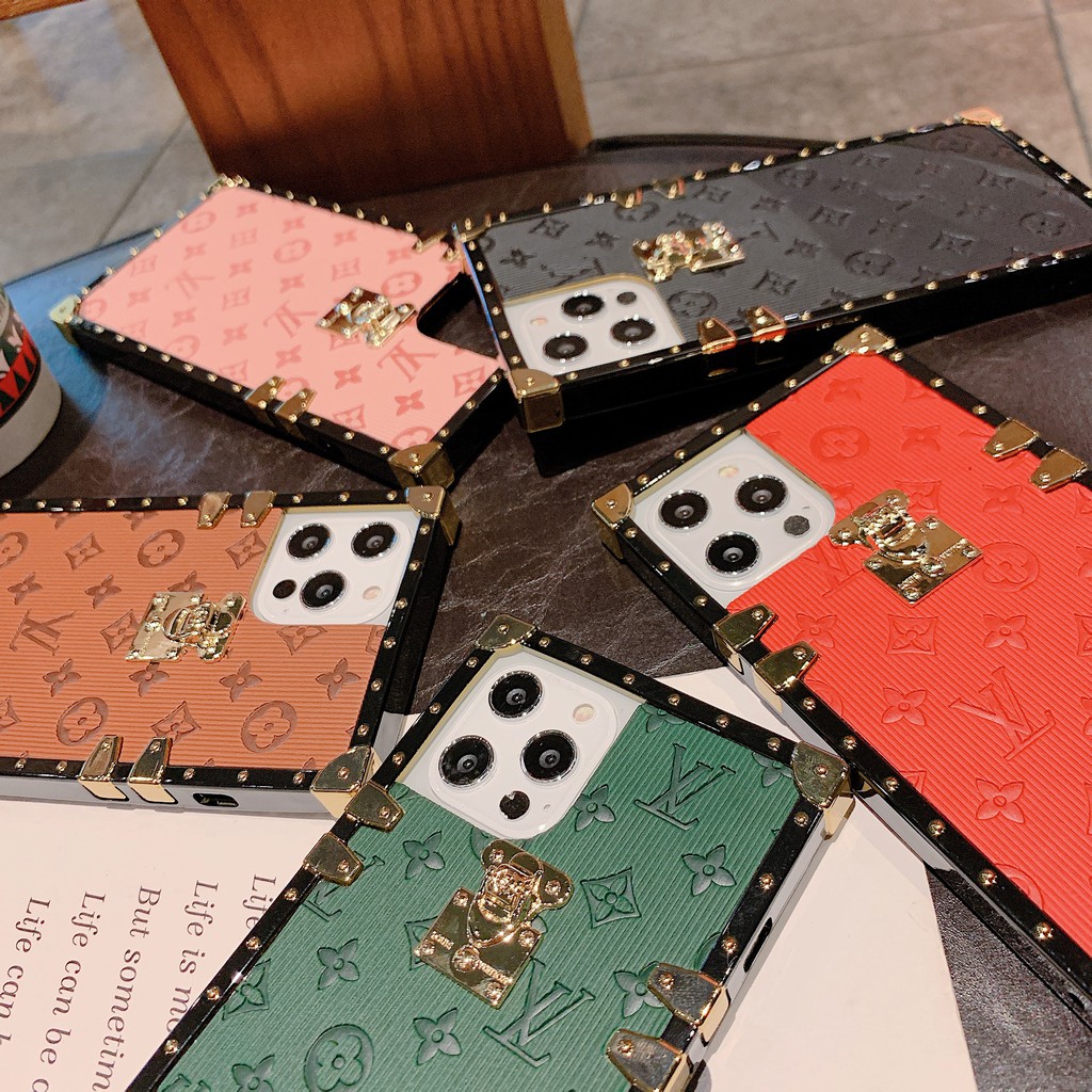 Ốp Lưng Họa Tiết Lv Sang Trọng Cho Iphone 12 Pro Max 12 Mini 11 Pro Max Xs Max Xr Se2 I8 I7 I6 Plus