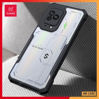 Ốp lưng XUNDD Black Shark 5 / Black Shark 5 Pro Mặt lưng trong suốt, Viền tpu
