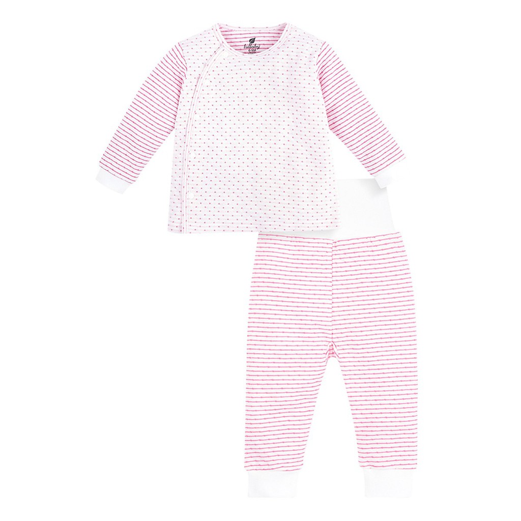 Bộ cài lệch dài tay Double Face Lullaby NH23-19
