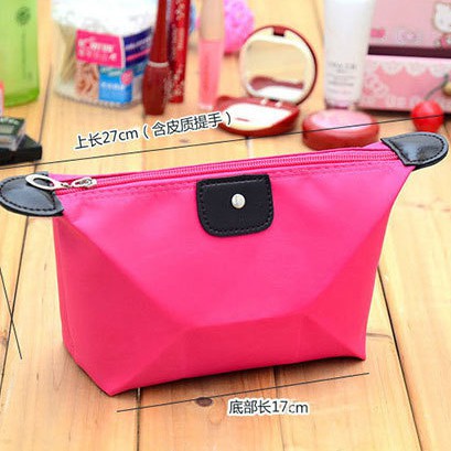 Túi Đựng Mỹ Phẩm Màu Kẹo Có Thể Gấp Gọn Tiện Lợi