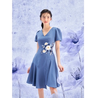 Olv - đầm aoki embro dress
