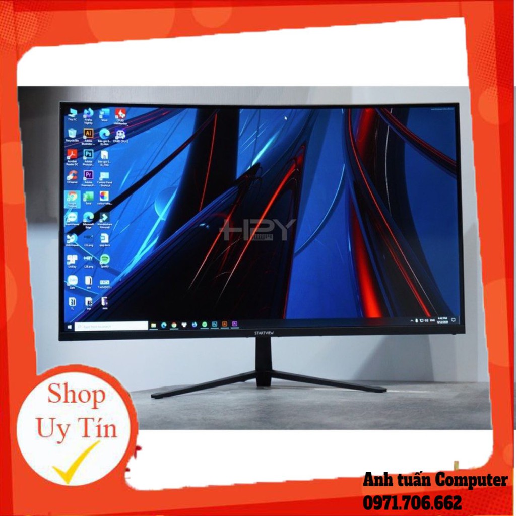 Màn hình máy tính - LCD 27'' Startview S27FHV Full HD 75Hz Gaming Cong