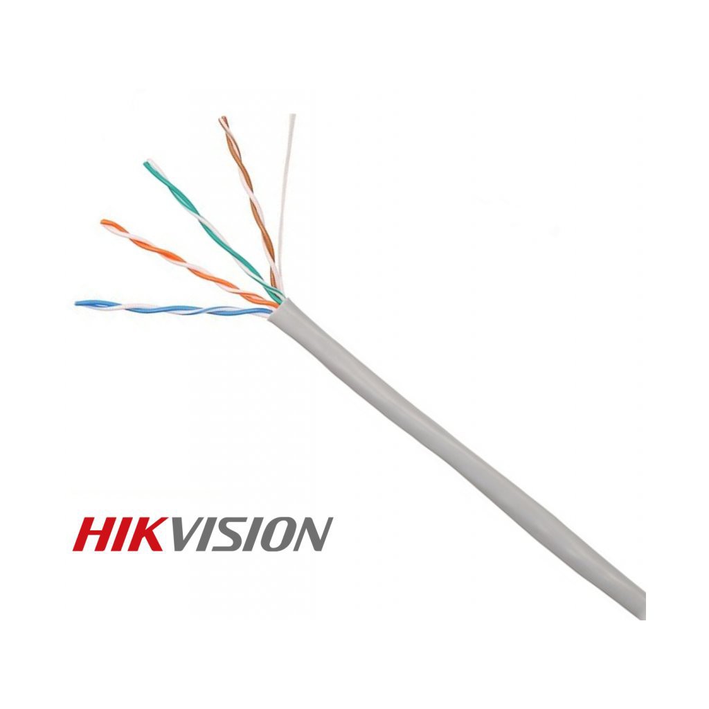 Cáp mạng chuyên dụng CAT5 Hikvision DS-1LN5E-E/E  (chính hãng Hikvision Việt Nam)