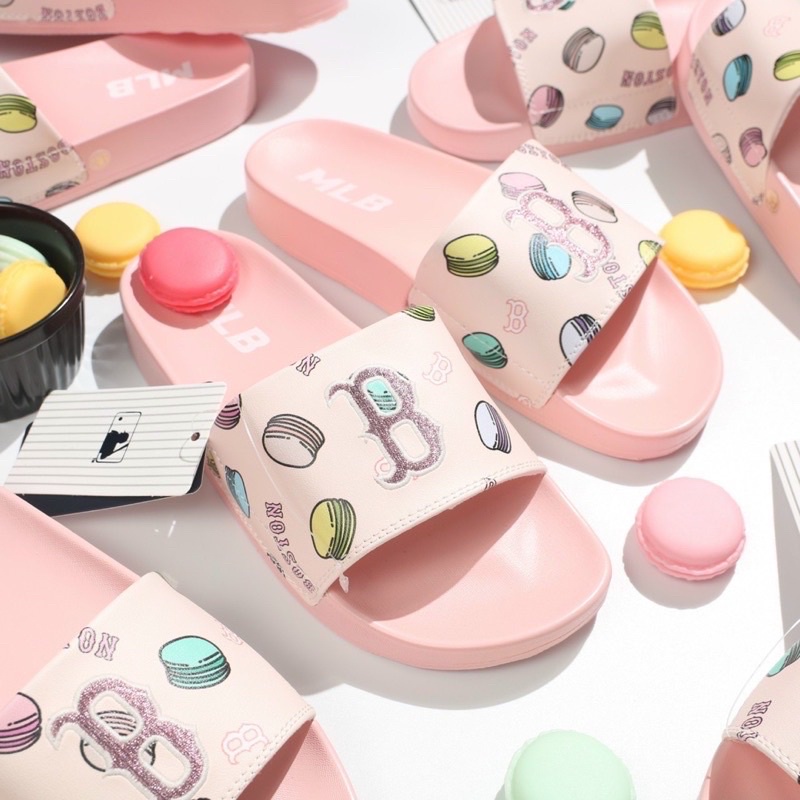 Dép Quai Ngang MLB NY Unisex Thời Trang Nam Nữ Hot Nhất Siêu Êm - Siêu Đẹp