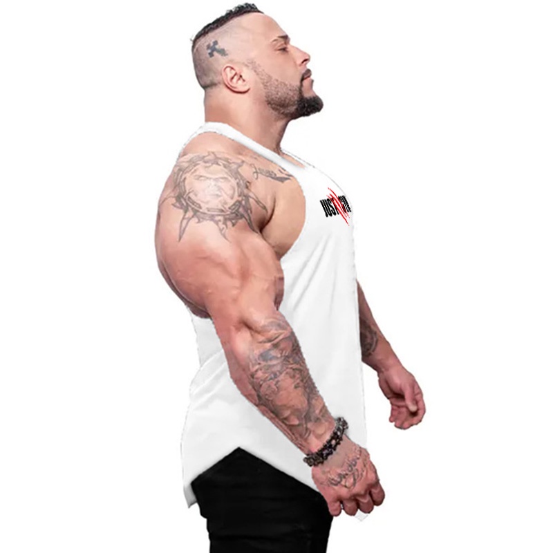 Áo Thun Ba Lỗ Thời Trang Thoáng Khí Cho Nam Tập Thể Hình