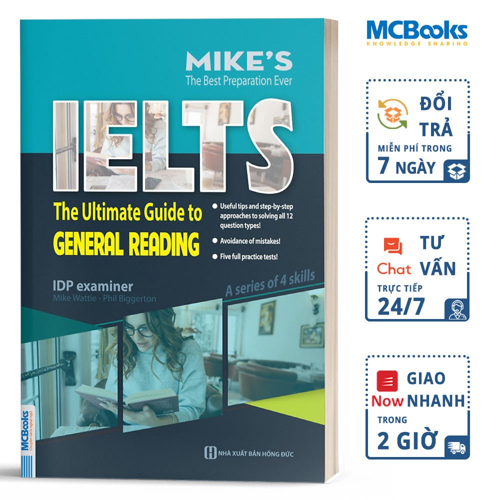 Sách - The Ultimate Guide To General Reading - Dành Cho Người Luyện Thi Ielts - MCBooks