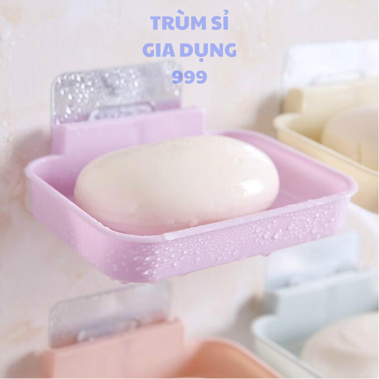 kệ để xà phòng dán tường bằng nhựa Khay để xà bông, Kệ đựng xà phòng dán tường siêu chắc.