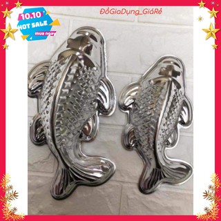 Khuôn xôi,làm thạch, làm bánh trung thu hình cá chép Lớn , Nhỏ siêu tiện dụng New 2020