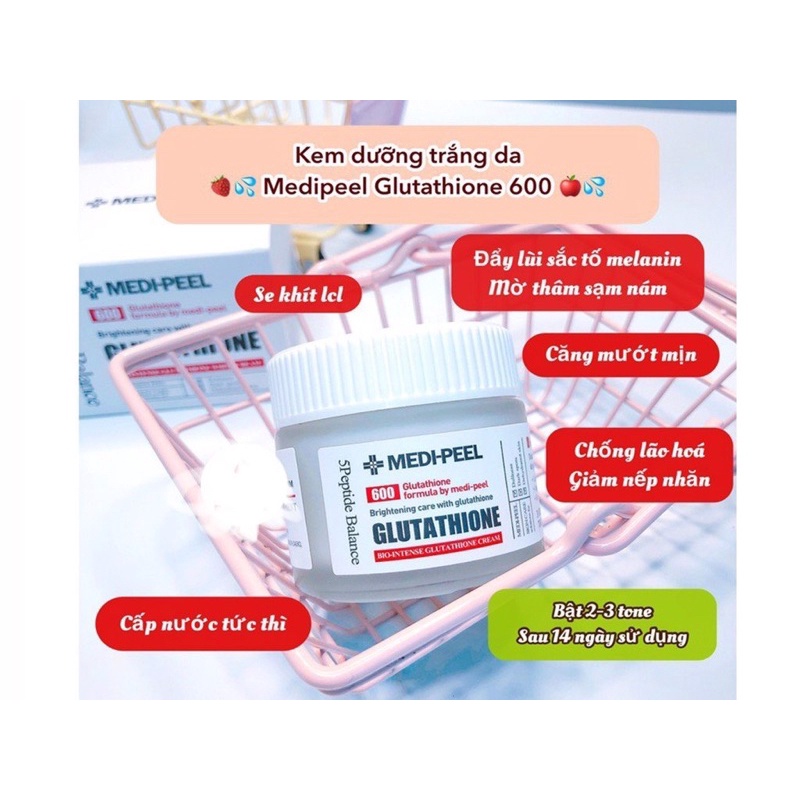 Kem Dưỡng Trắng MEDI PEEL GLUTATHIONE Cream Medi Peel 50ml | BigBuy360 - bigbuy360.vn