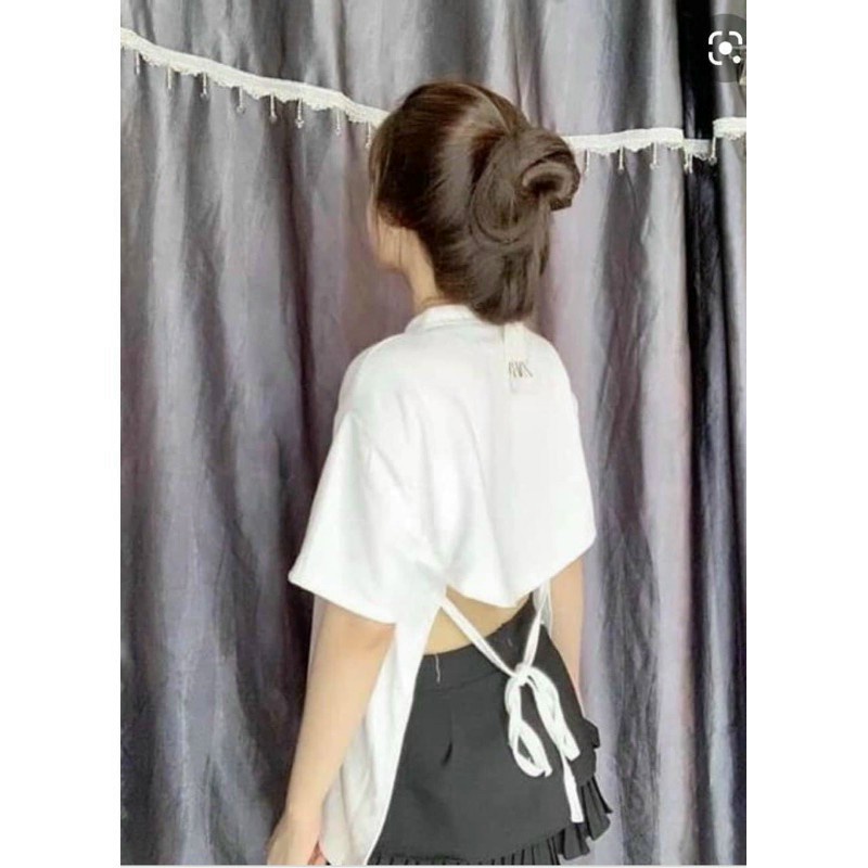 ÁO THUN NỮ LOANG HỞ LƯNG CỘT DÂY VỪA DỄ THƯƠNG VỪA SEXY PHÙ HỢP CÁC DỊP ĐI CHƠI