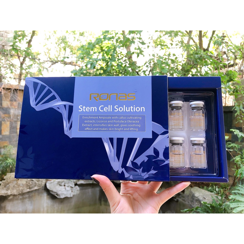 Hộp 10 lọ Tế bào gốc Ronas Stem Cell Solution