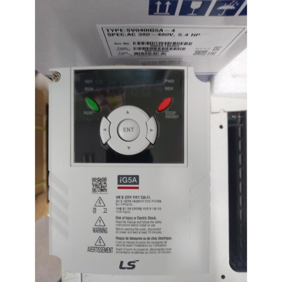 Biến tần LS SV040IG5A-4, 4KW, Input 3P (380 ~480VAC)