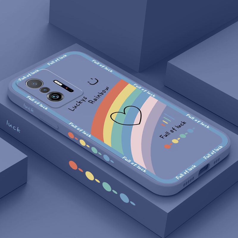 Ốp Điện Thoại Hình Cầu Vồng Cho xiaomi mi 13t 12t 11t 10t pro lite mi 9t pro