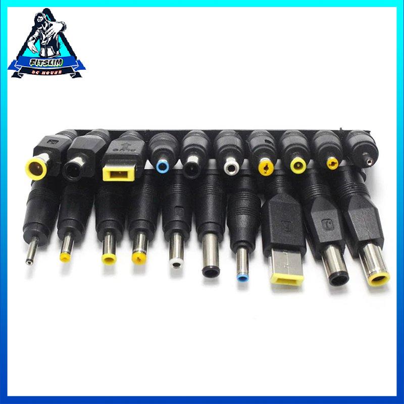 [Fitslim] Universal For Notebook Laptop Charger Power Adapter Tips Jack Connector