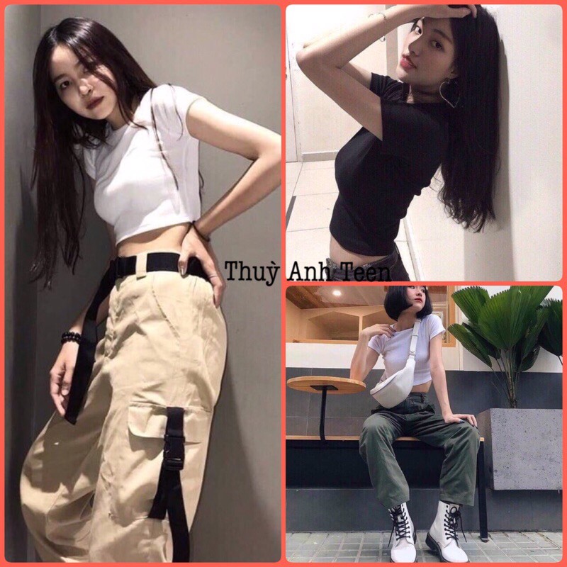 Áo Croptop trơn body siêu hot