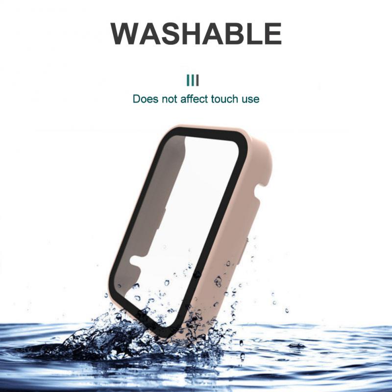 Ốp Điện Thoại PC + Kính Cường Lực Bảo Vệ Màn Hình Cho Xiaomi Mi band 7 pro Mi band 7Pro 7 pro