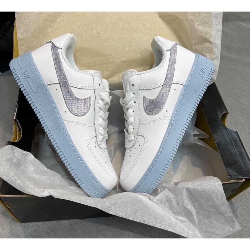 MINTSTOREGiày sneaker force trắng đế xanh
