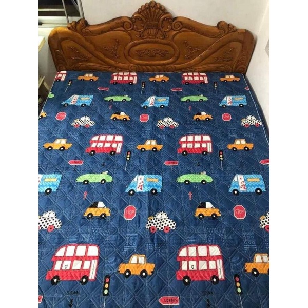 Ga chun trần bông 3 lớp kích thước 1m2-1m5-1m6-1m8-2m2 dầy dặn mẫu mã đa dạng