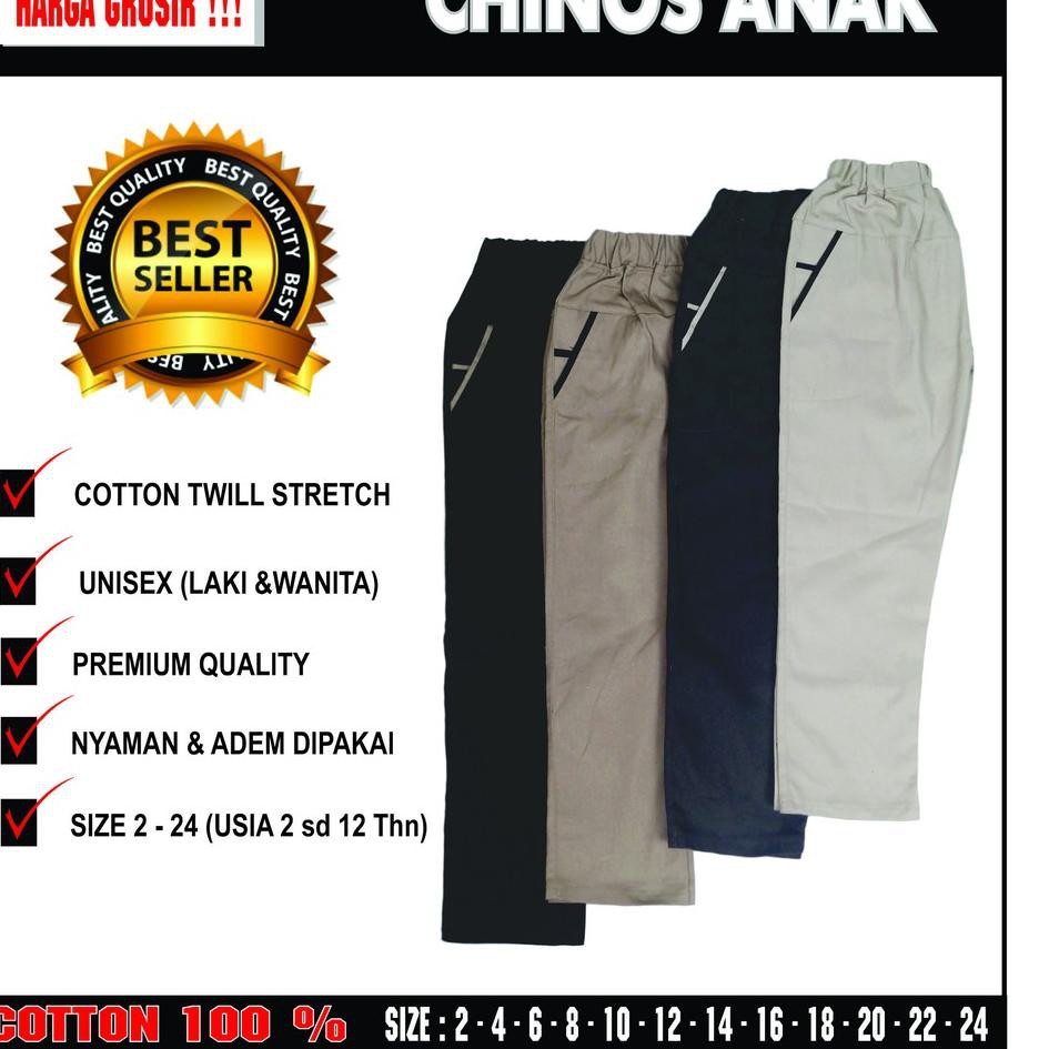 Bán Buôn Quần CHINOS Trẻ Em 1-12 Tuổi (Mẫu Vào 12 Chiếc).