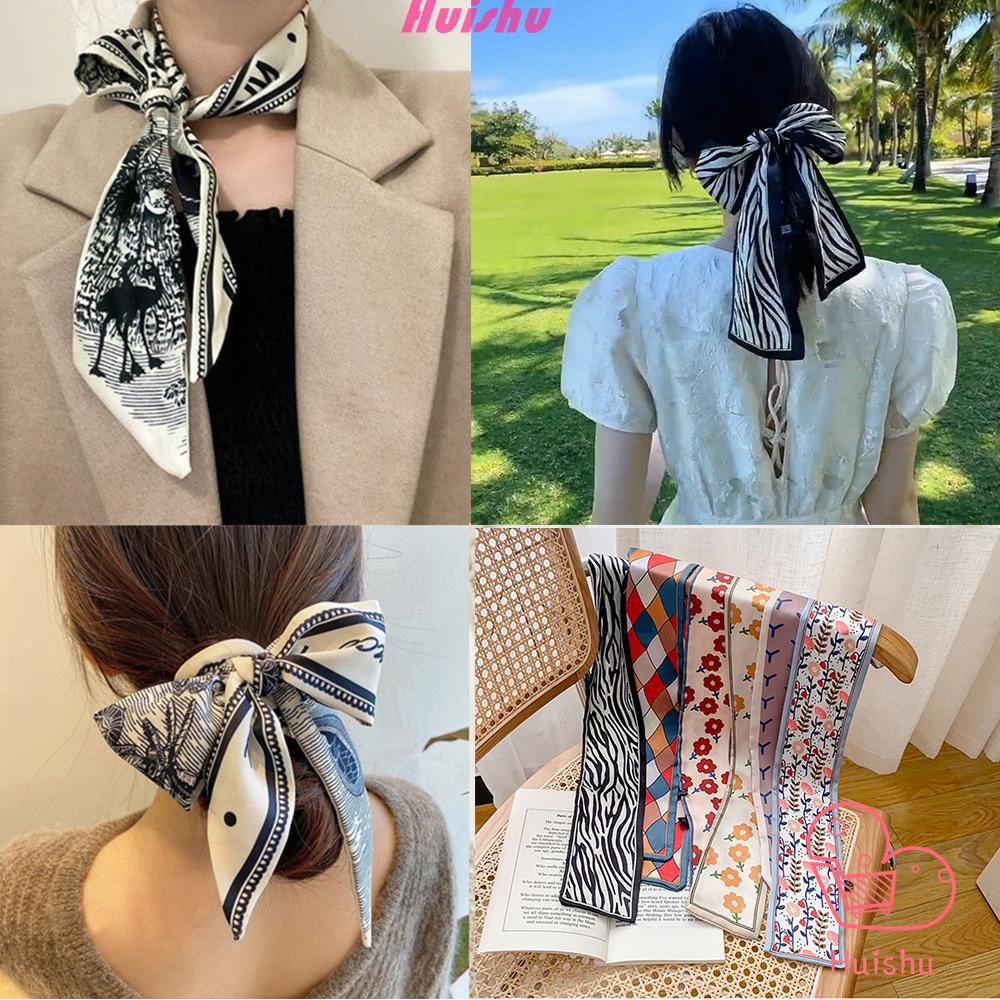 Dây Cột Tóc Đa Chức Năng Có Giá Đỡ Cho Tóc Đuôi Ngựa Tiện Dụng