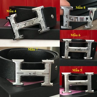 Thắt lưng Nam da cao cấp mặt chữ H NS02