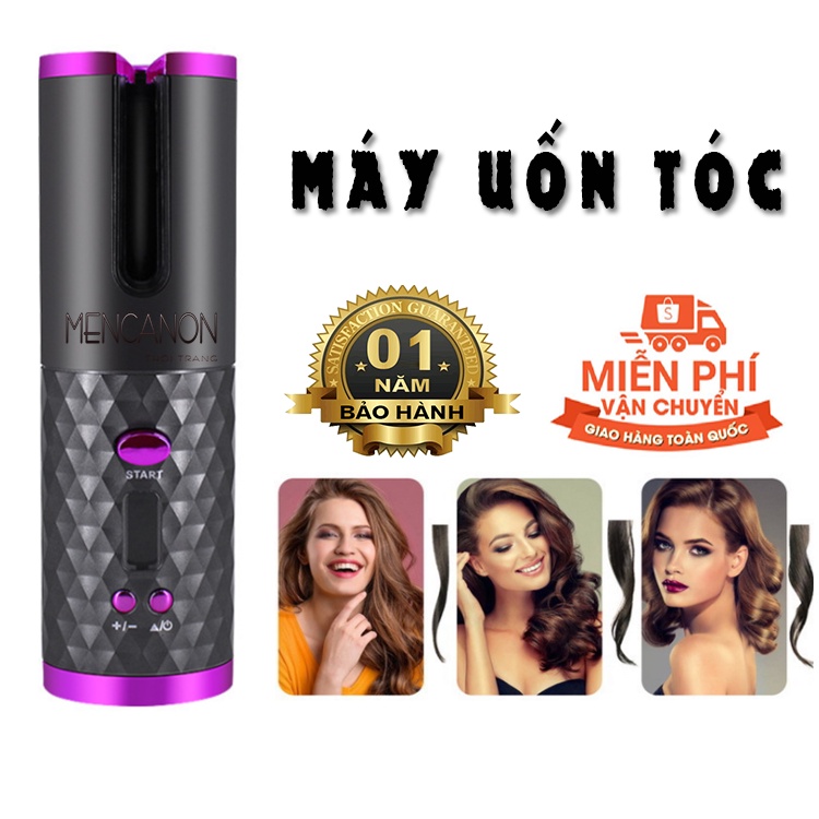 Máy uốn tóc đèn LED Hàn Quốc- uốn tóc tự động chỉ trong tích tắc