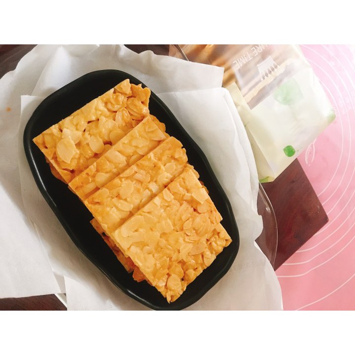 250g. Bánh ngói hạnh nhân. ăn kiêng/giảm cân/keto