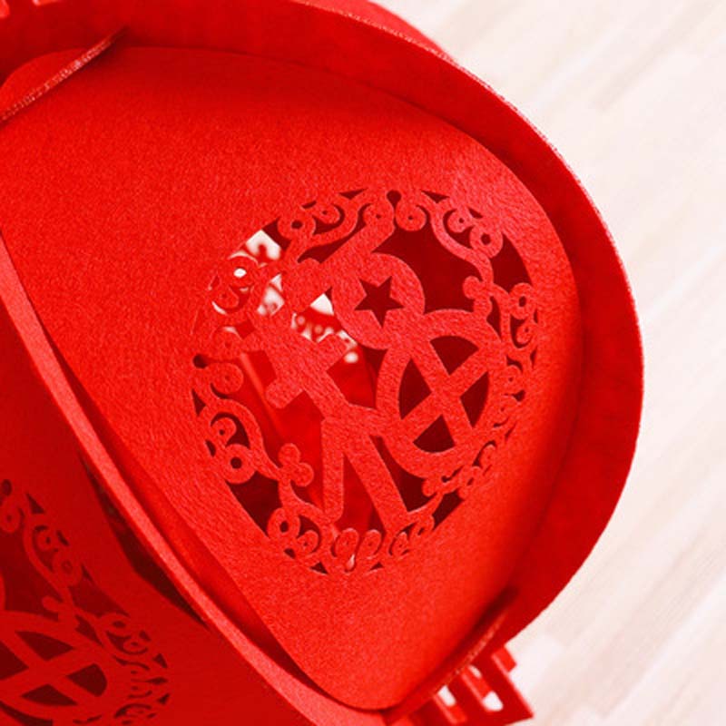 Lồng đèn đỏ phong cách Trung Hoa treo trang trí lễ tết 30cm