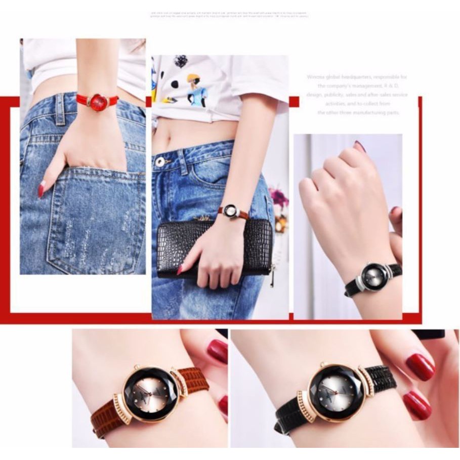(Rust-X) Đồng Hồ Nữ Dây Da KEEP IN TOUCH KE8088 | UnI 4Life | BigBuy360 - bigbuy360.vn