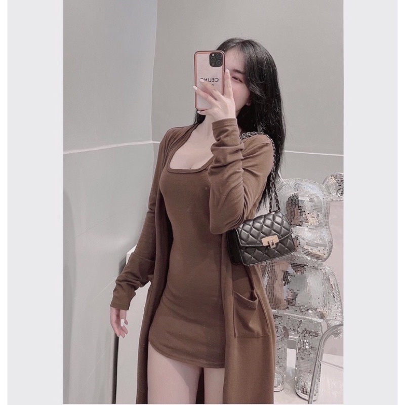 Túi Xách Nữ Mini Đeo Chéo, Túi Nữ Đeo Vai Trần Trám C.K.N