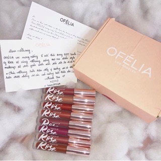 Son Kem Lì OFELIA TOUCH OF ROSE - Tặng kèm thiệp