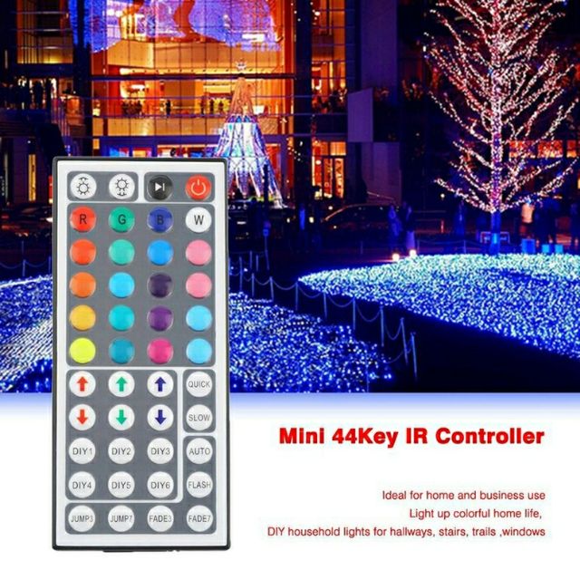 Bộ điều khiển 5m hồng ngoại RGB DC12V 6A 44 phím ( 44 keys) đèn LED 5050RGB 3528RGB | BigBuy360 - bigbuy360.vn