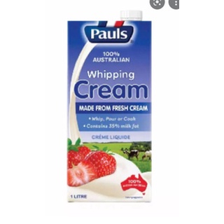 Kem Sữa Whipping Cream Pauls 1Lít